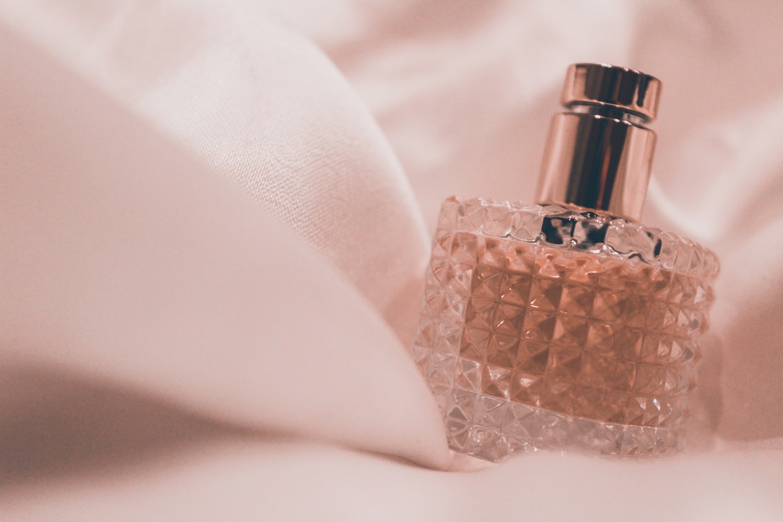 glass beautiful perfume bottle