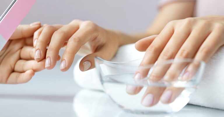 take off gel nail polish at home
